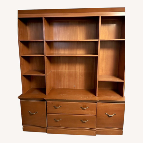 Used Tomlinson Companies Wood Wall Unit for sale on AptDeco
