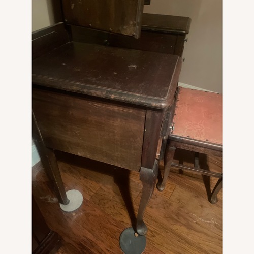 Used Vintage/Antique Finds Dark Brown Nightstand for sale on AptDeco