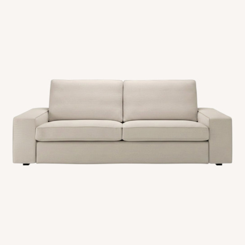 Used IKEA Kivik Natural Polyurethane 2 Seater Sofa for sale on AptDeco