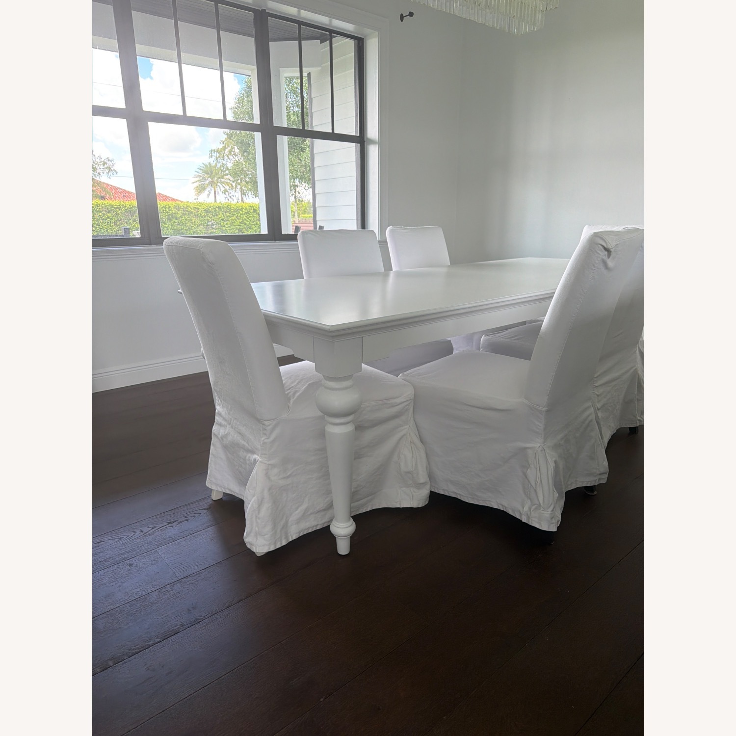 NovaSolo Provence Classic White Mahogany Extra Large Dining Table - image-2