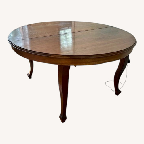 Used Vintage/Antique Finds Light Brown Wood Side Table for sale on AptDeco