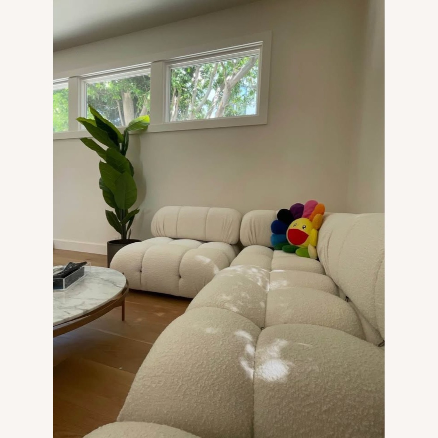 Mario Bellini White Fabric 3+ Piece Sectional - image-2