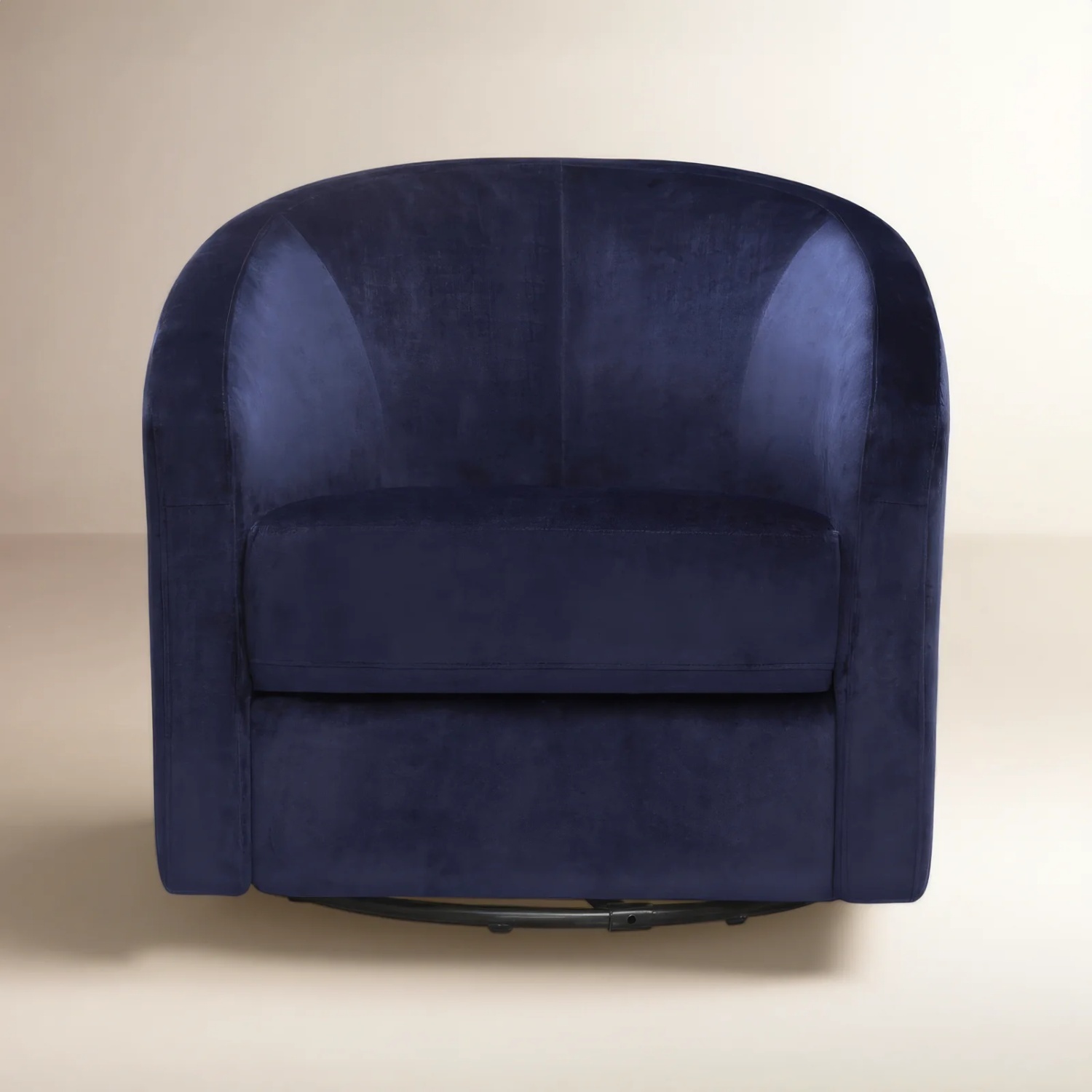  Babyletto Madison Swivel Glider in Navy - image-5