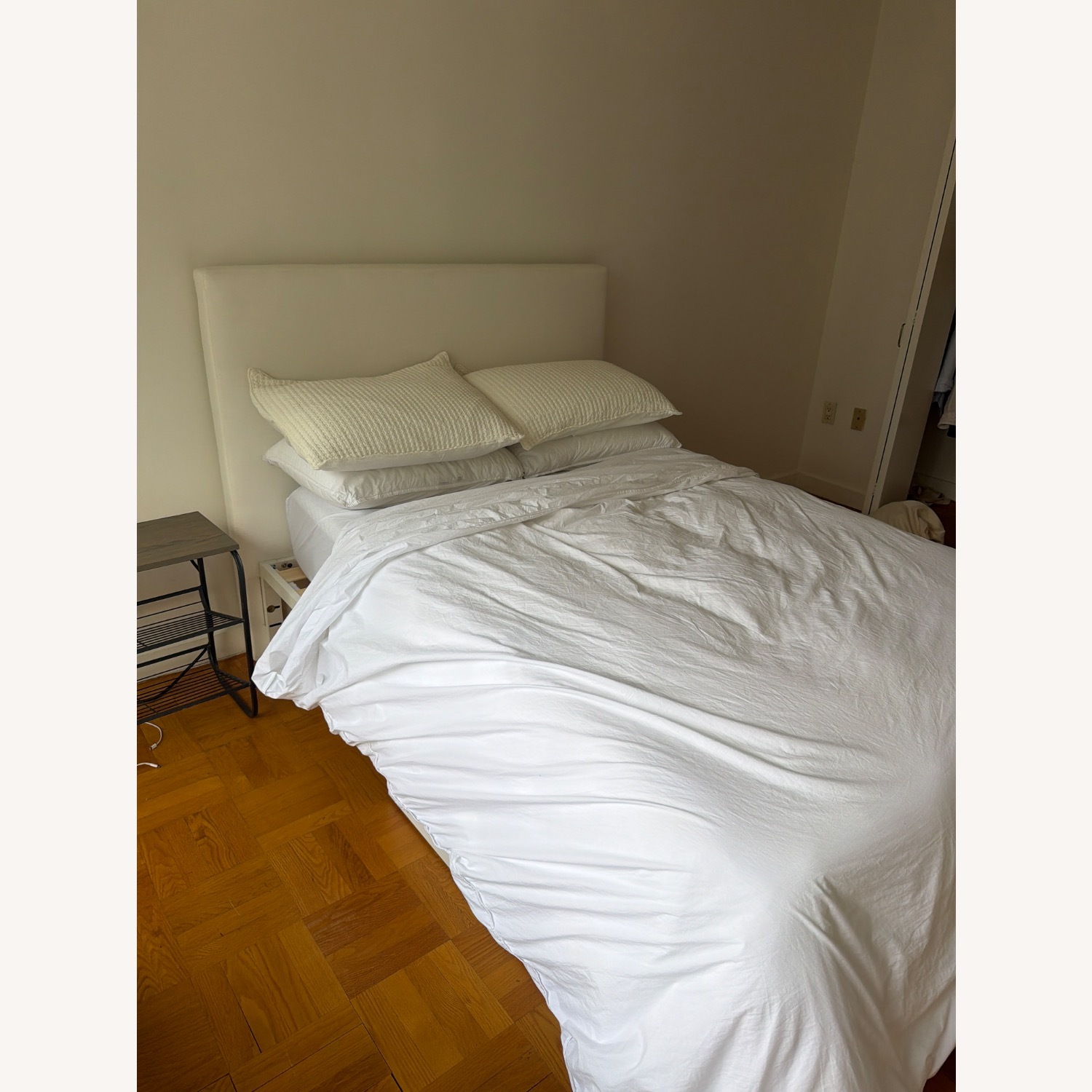 Pottery Barn Raleigh Headboard, Full Bed Frame - image-3