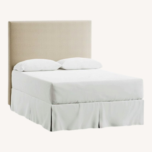 Used Pottery Barn Raleigh Headboard, Full Bed Frame for sale on AptDeco