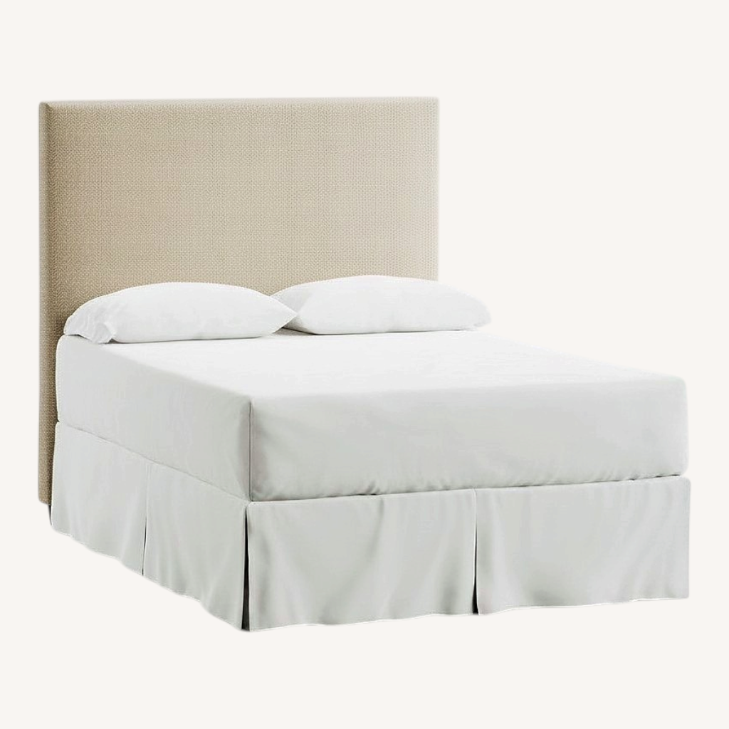 Image of Pottery Barn Raleigh Headboard, Full Bed Frame