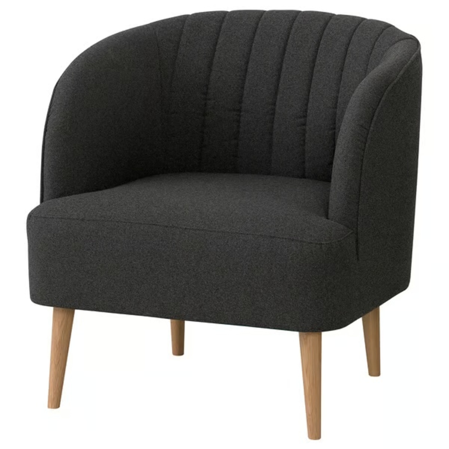 IKEA Lighr Gray Armchair - image-4