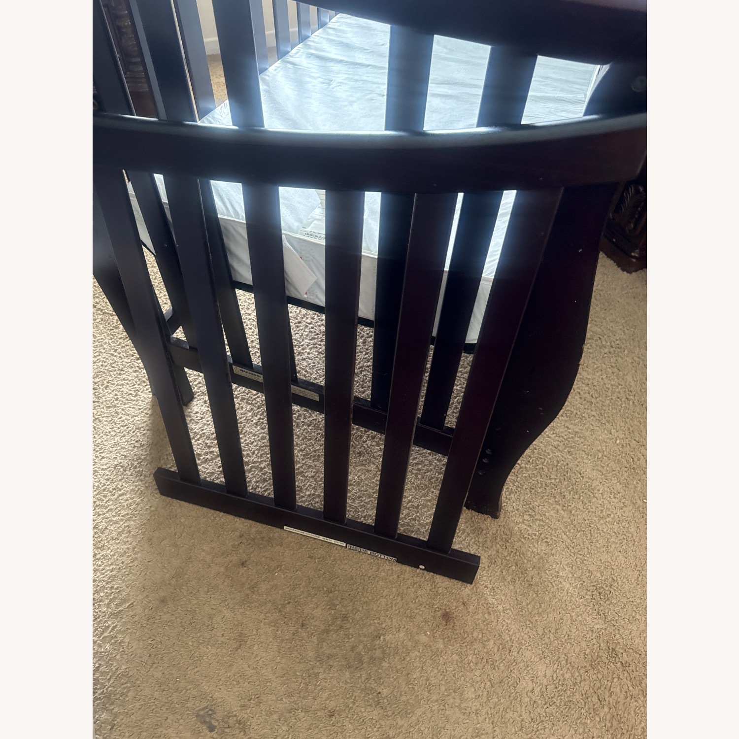 Vintage/Antique Wood Crib - image-10