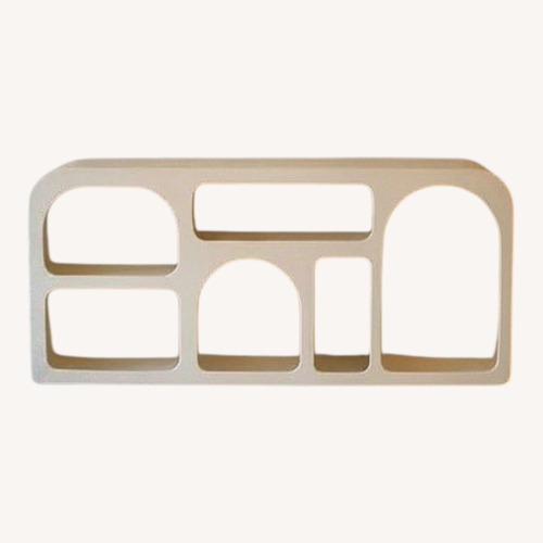 Used Wayfair Judy White Wood Media Storage for sale on AptDeco