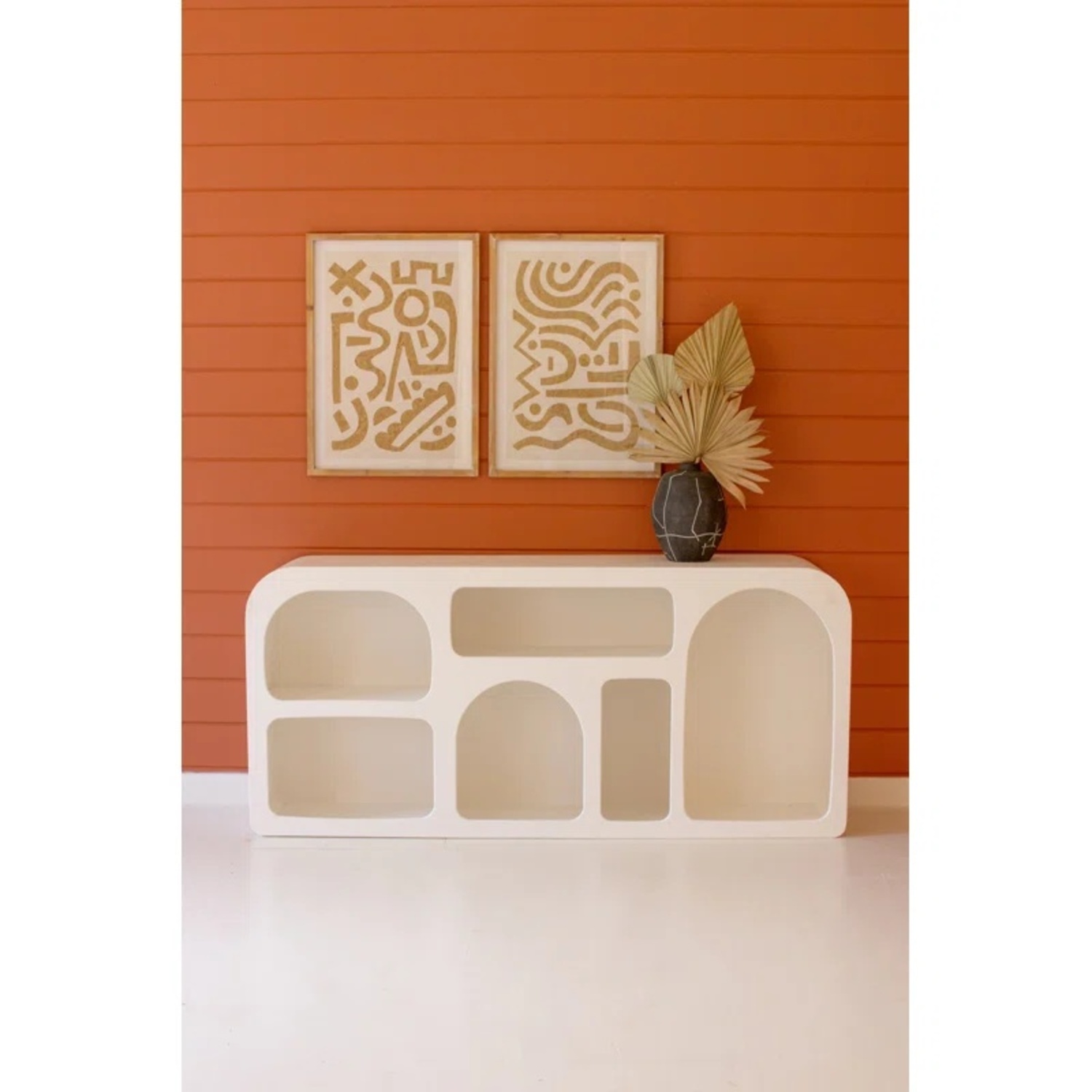 Wayfair Judy White Wood Media Storage - image-6