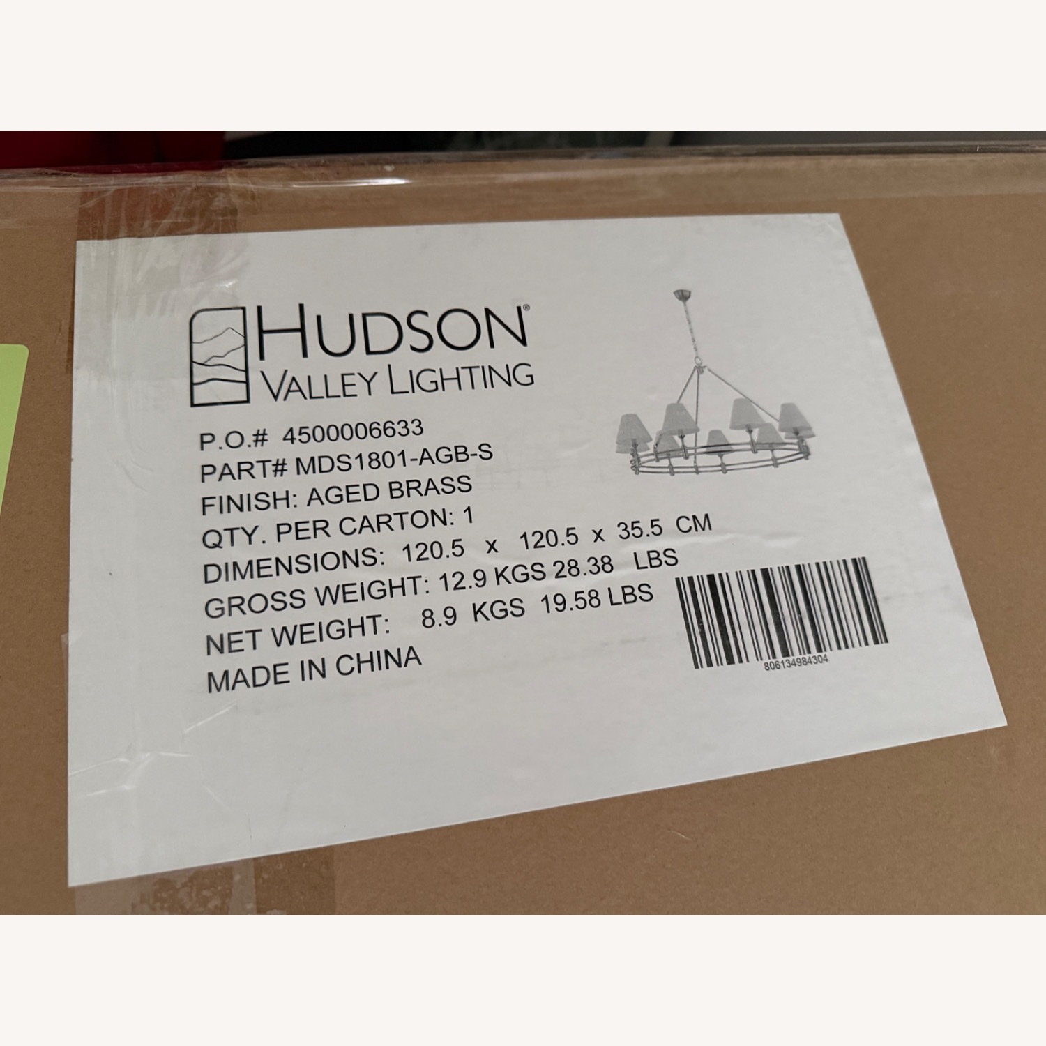 Hudson Valley Gold Ceiling Lamp - image-5