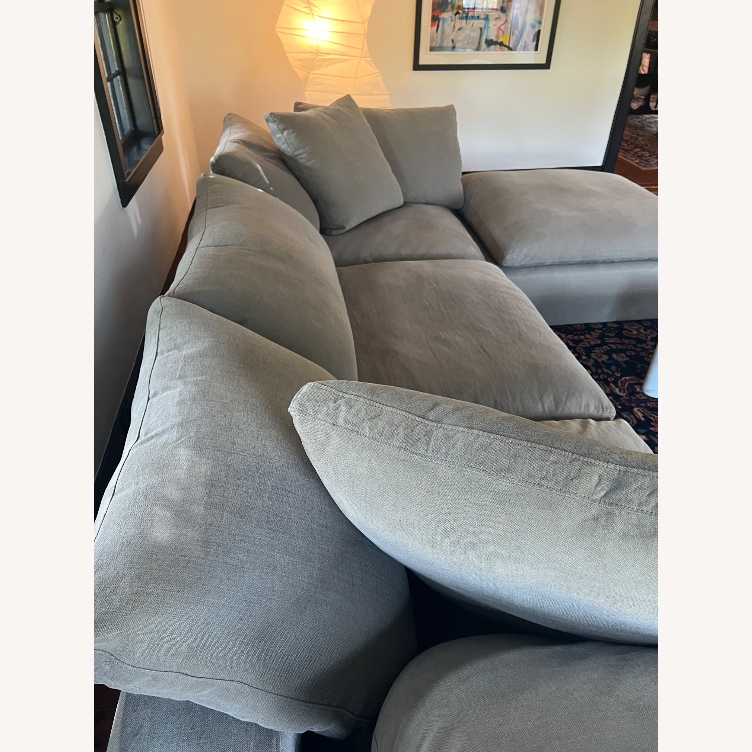 Restoration Hardware Cloud Couch - image-5