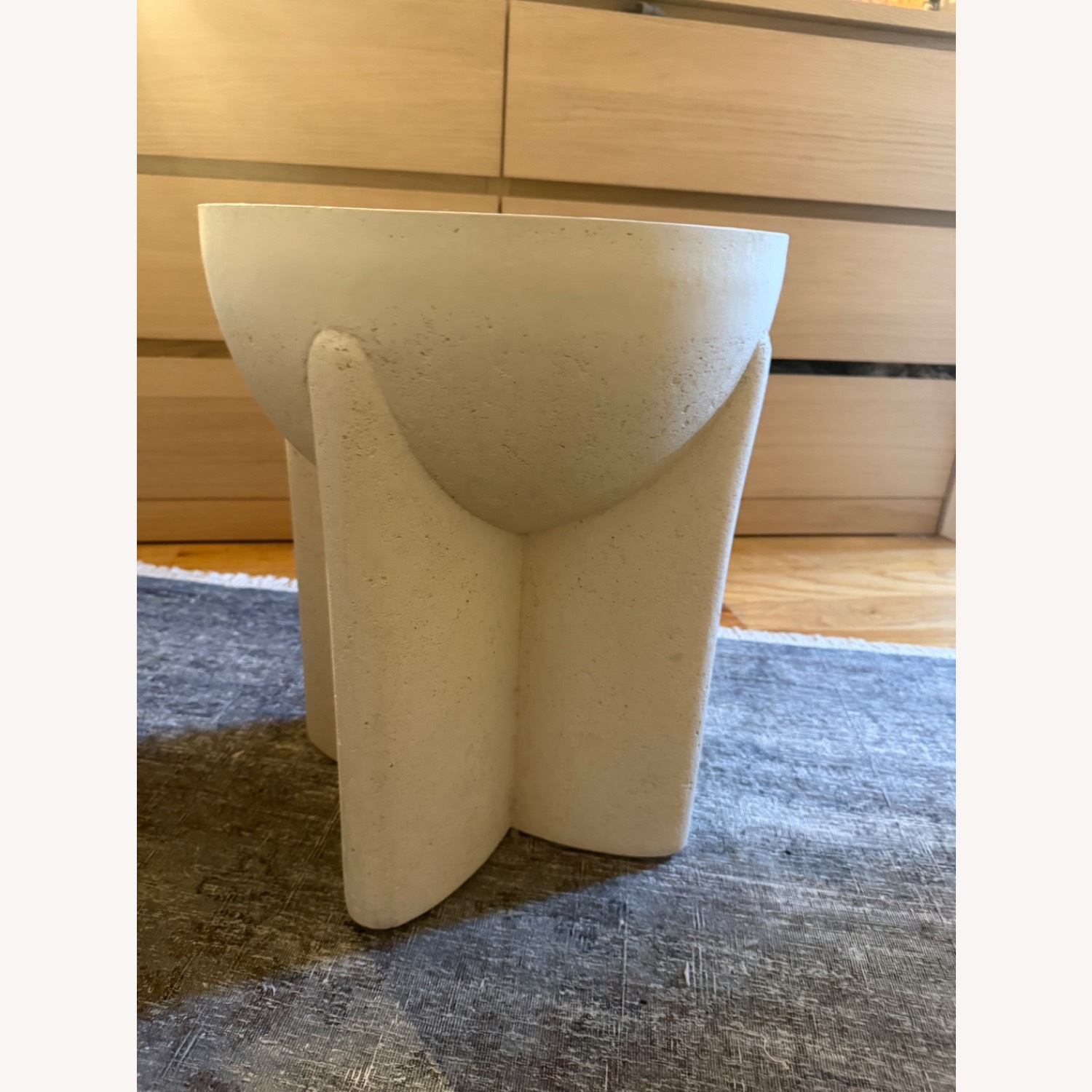 West Elm Monti Stone Side Tables - image-3
