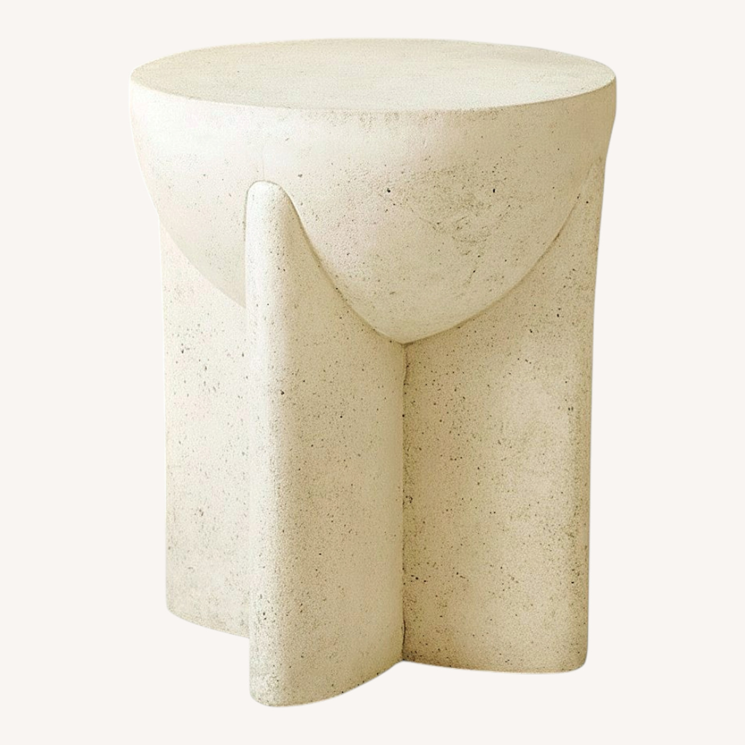 West Elm Monti Stone Side Tables - image-0