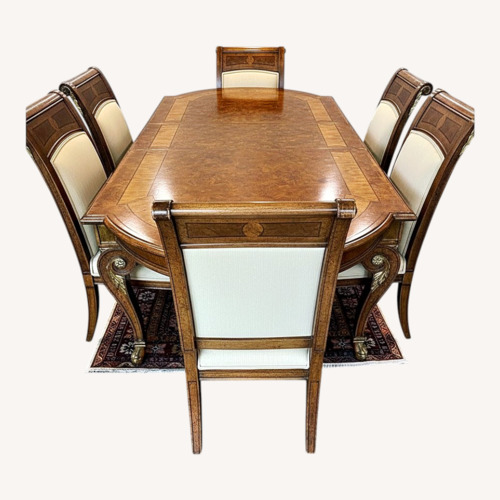 Used Light Brown Wood Dining Sets for sale on AptDeco