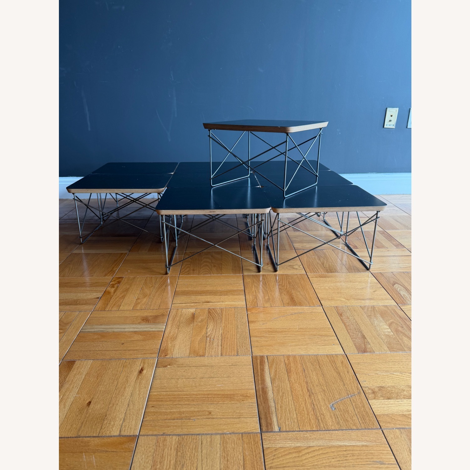 Herman Miller Eames Black Stainless Side Table - image-2