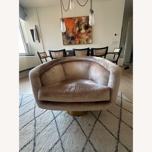Used Jonathan Adler Bacharach Swivel Chair for sale on AptDeco