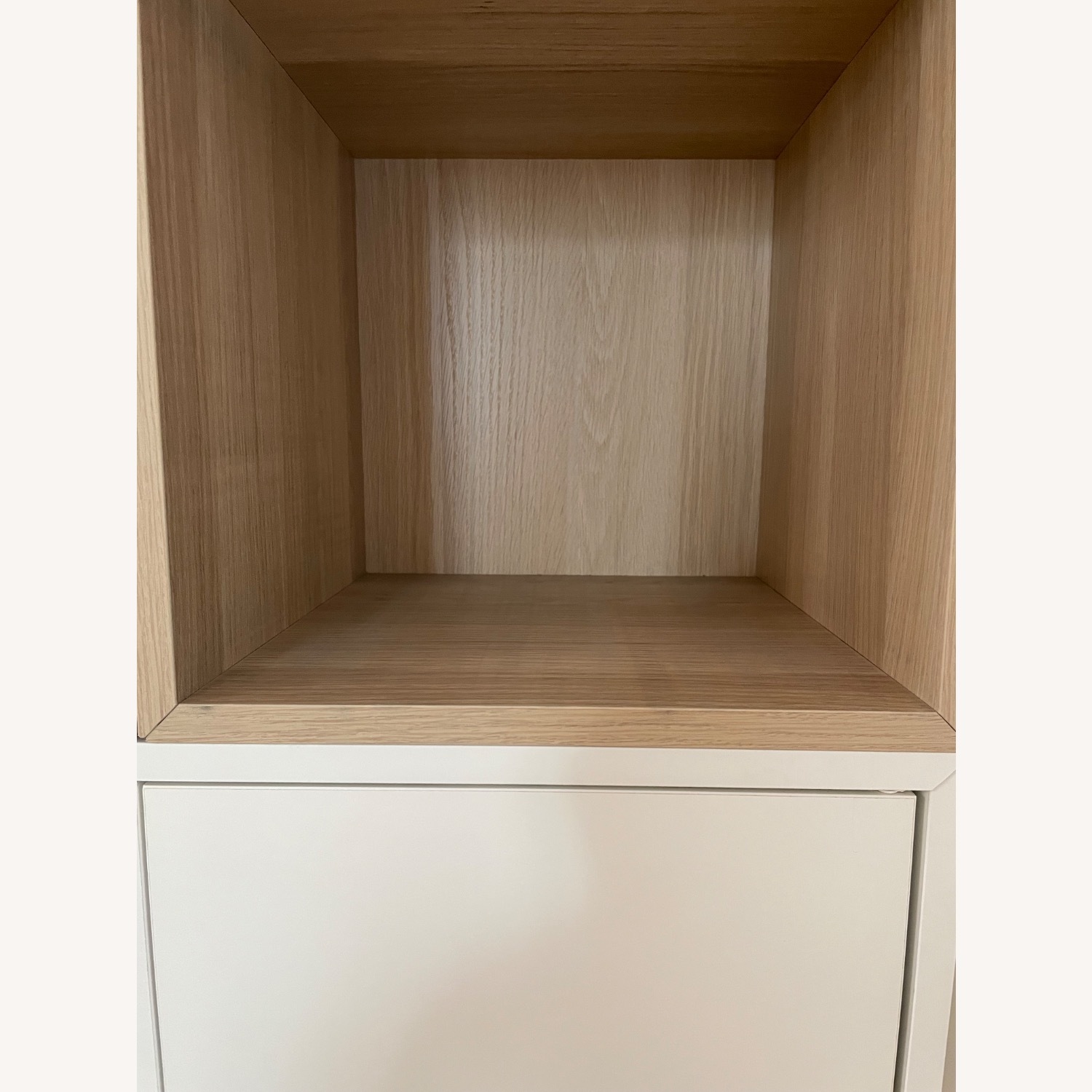 IKEA EKET Storage Combination White and Oak - image-5