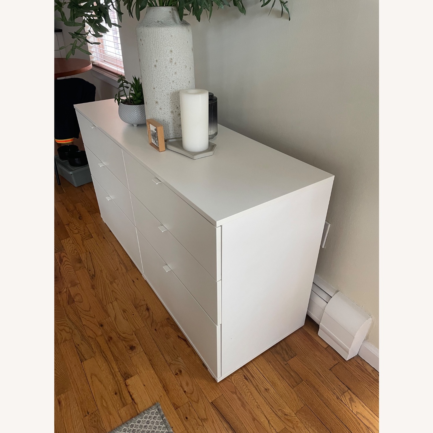 IKEA Vihals White Dresser 6 Six Drawers - image-2