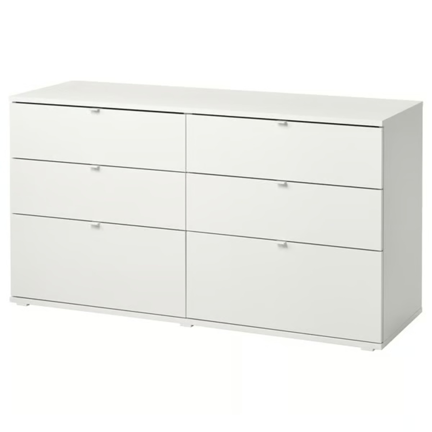 IKEA Vihals White Dresser 6 Six Drawers - image-6