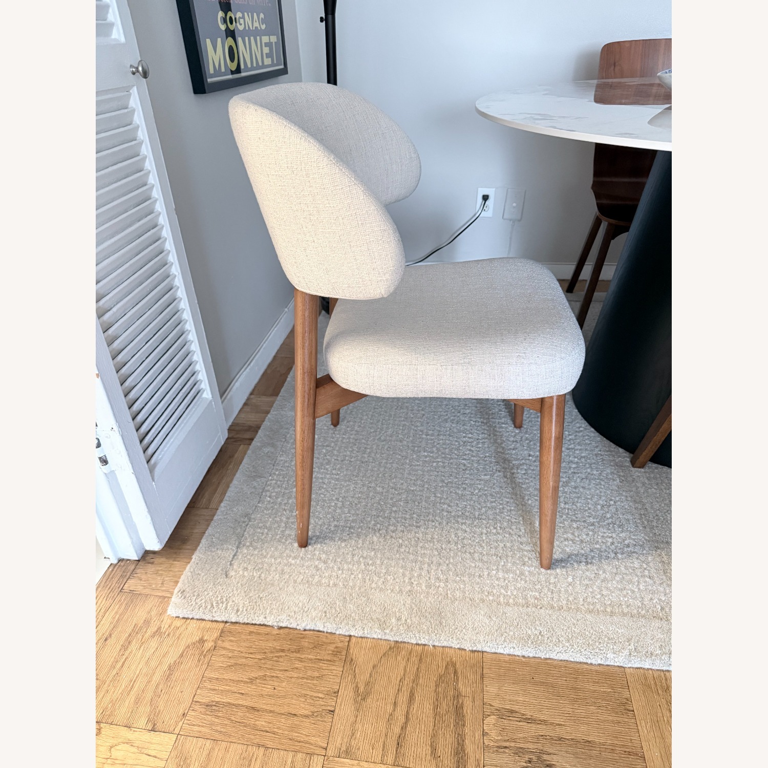 West Elm Hydem Natural Wood Dining Chairs - image-3