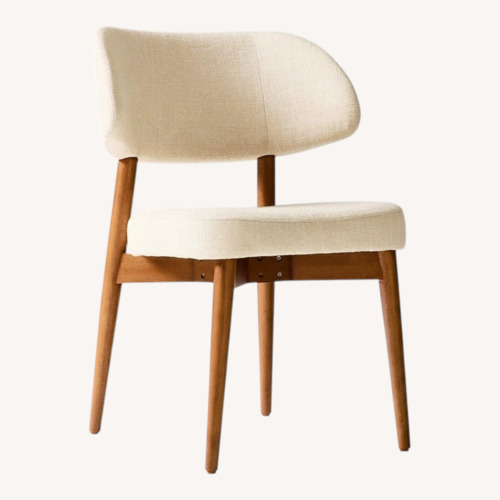 Used West Elm Hydem Natural Wood Dining Chairs for sale on AptDeco