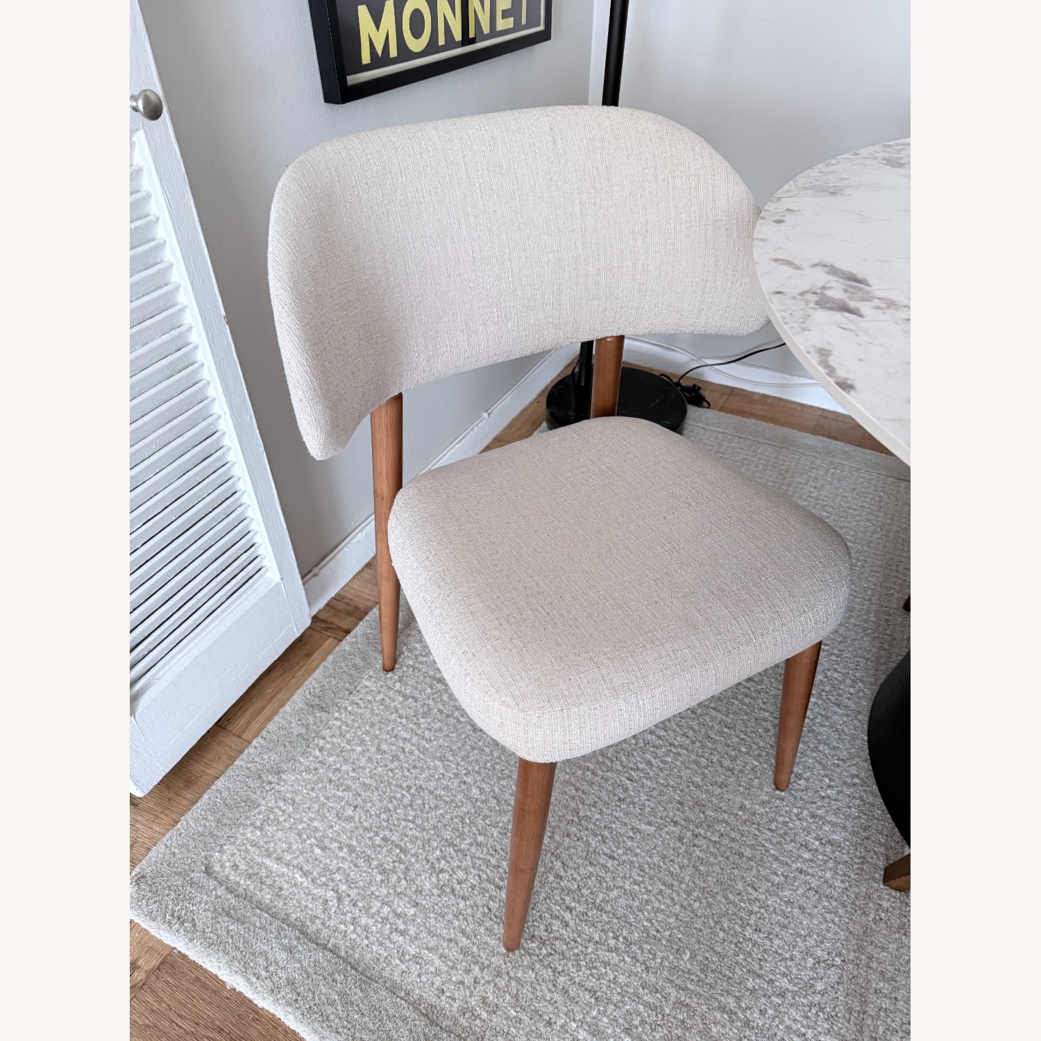 West Elm Hydem Natural Wood Dining Chairs - image-1