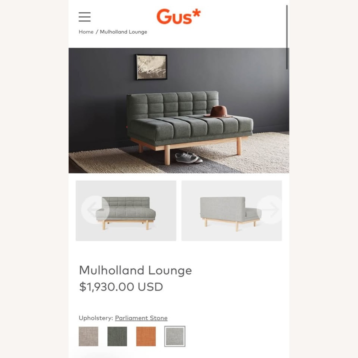 Gus Modern Mulholland Sectional - image-7