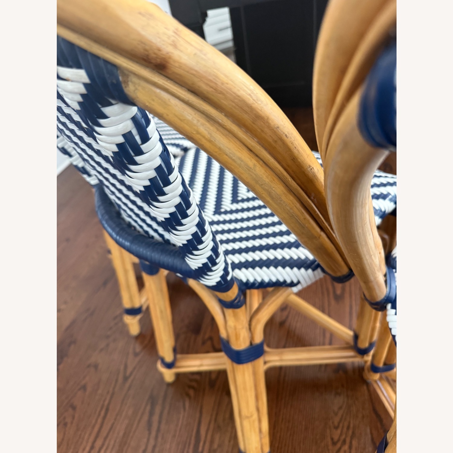 Williams Sonoma Bistro Woven Counter Stools - image-3