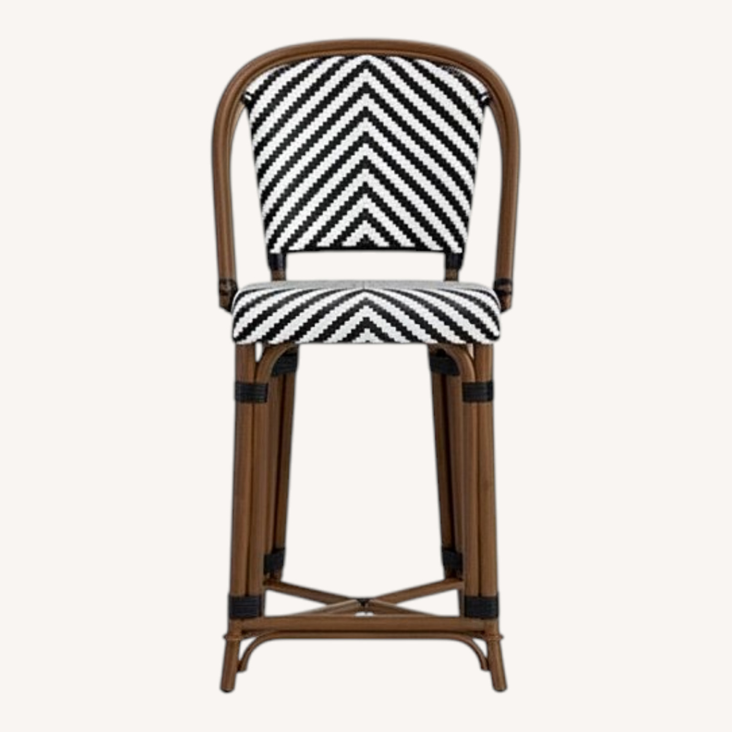 Williams Sonoma Bistro Woven Counter Stools - image-0