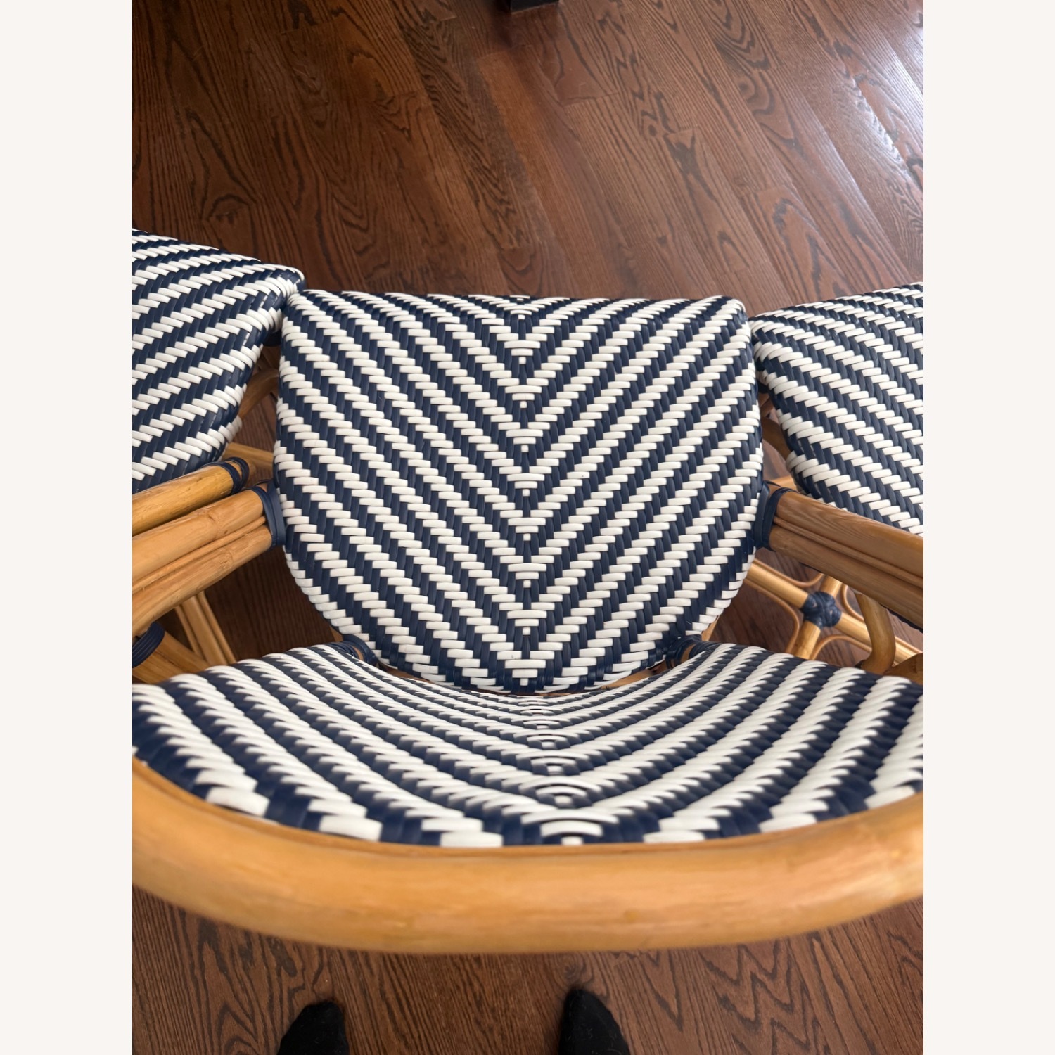 Williams Sonoma Bistro Woven Counter Stools - image-4