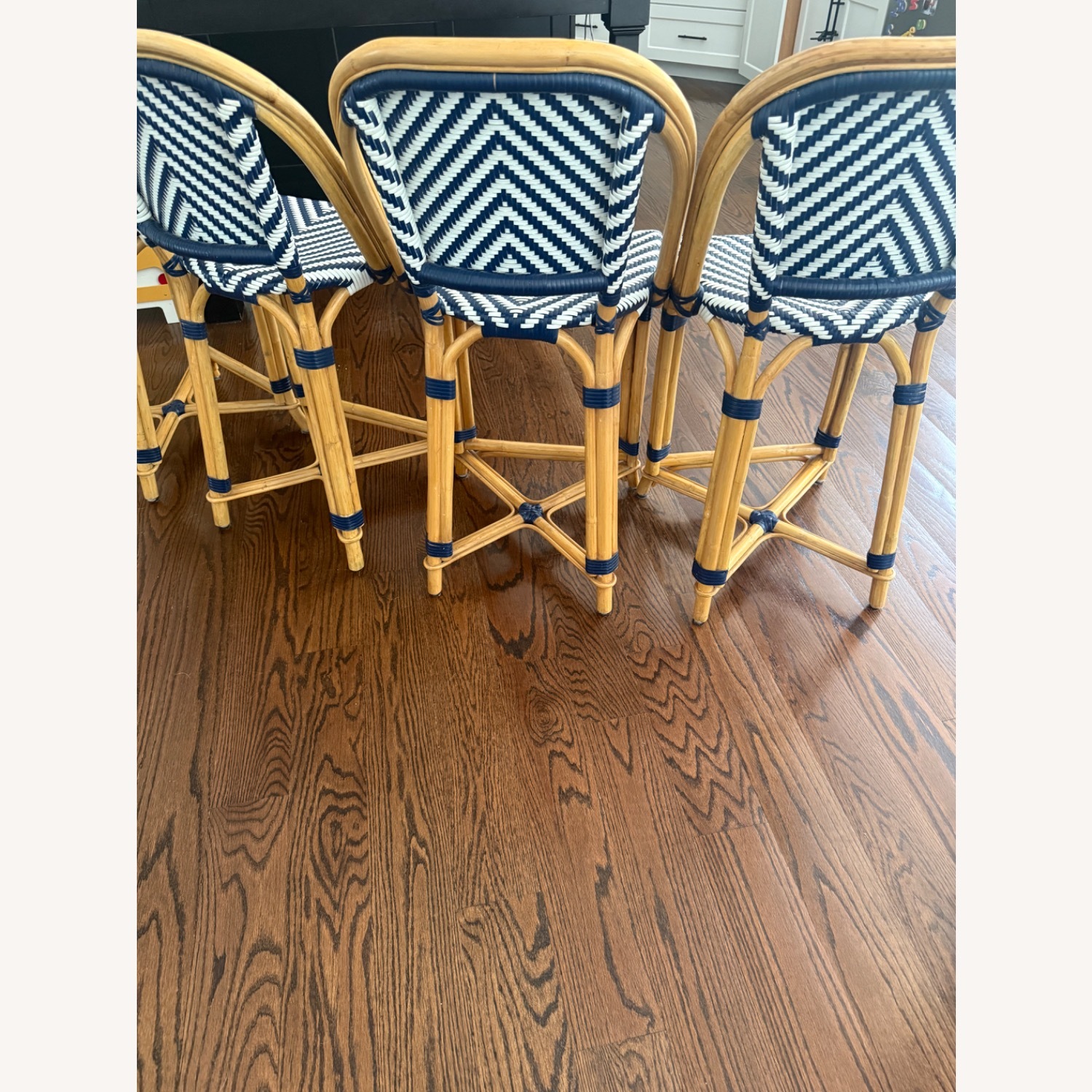 Williams Sonoma Bistro Woven Counter Stools - image-7