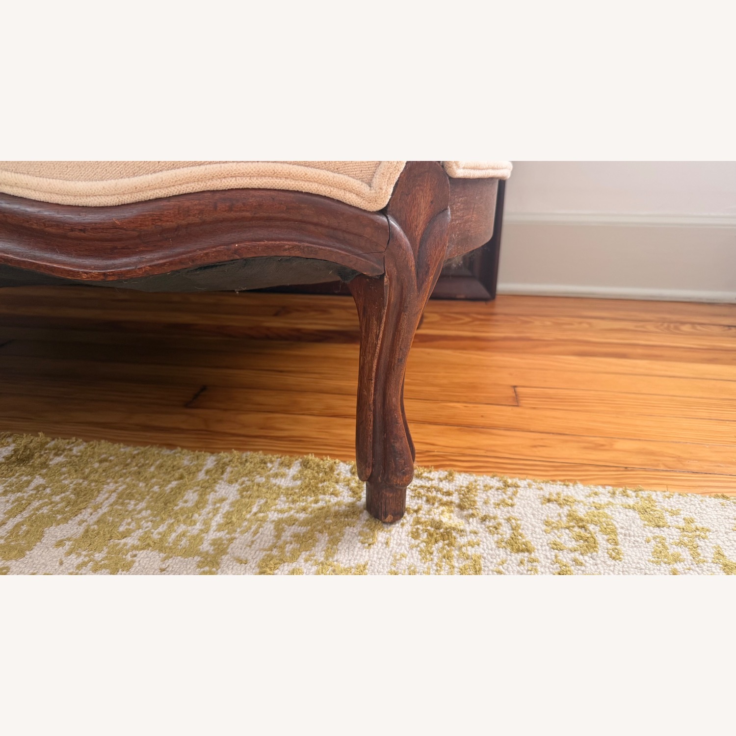 Vintage/Antique Finds Natural Chaise Lounge - image-16