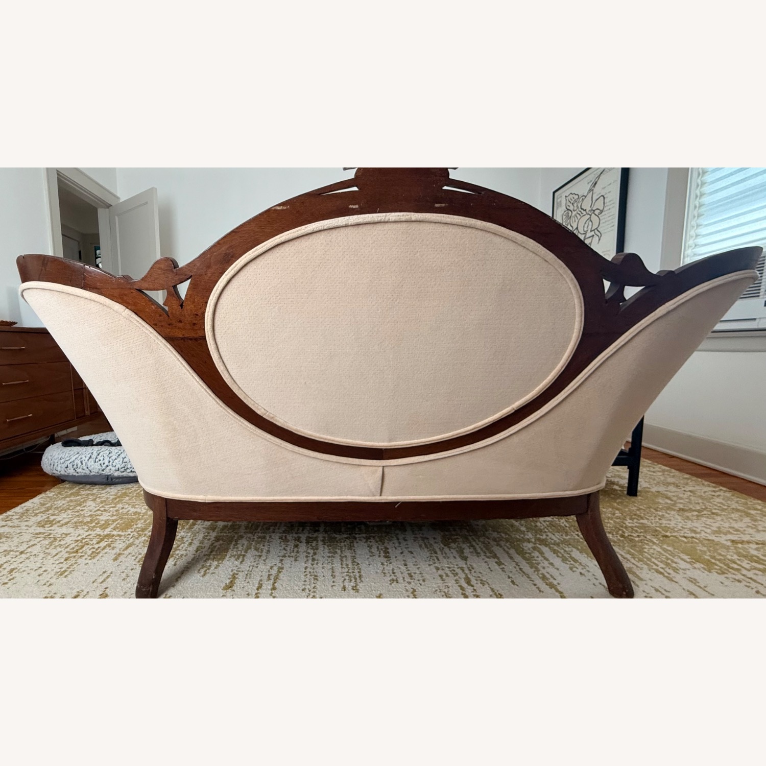 Vintage/Antique Finds Natural Chaise Lounge - image-9