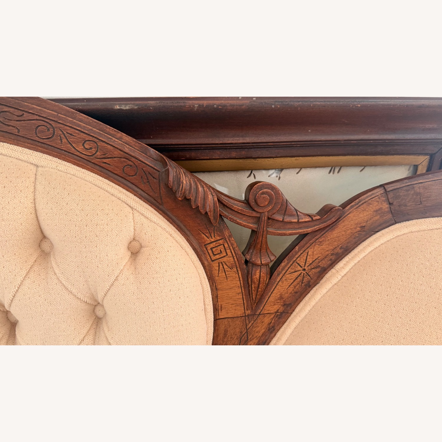 Vintage/Antique Finds Natural Chaise Lounge - image-11