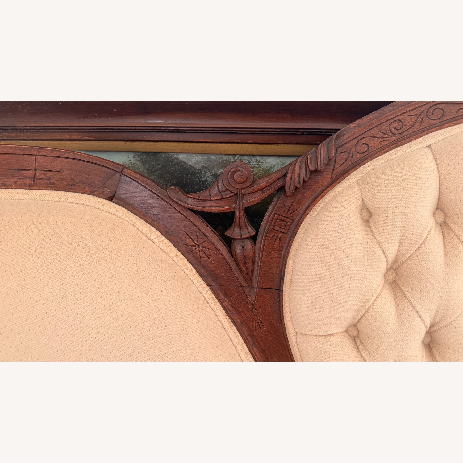 Vintage/Antique Finds Natural Chaise Lounge - image-14