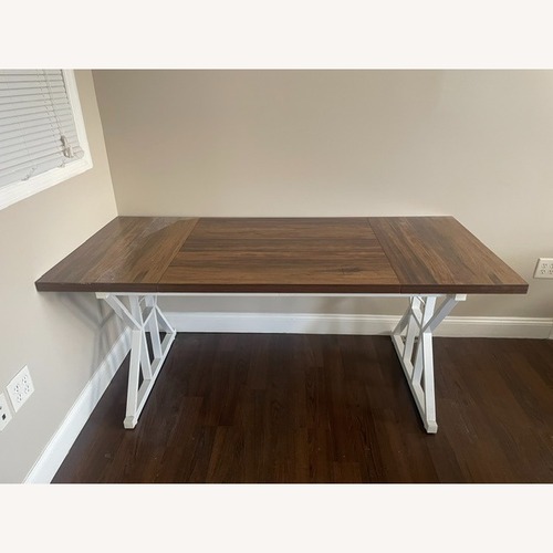 Used Vintage/Antique Finds Light Brown Desk for sale on AptDeco