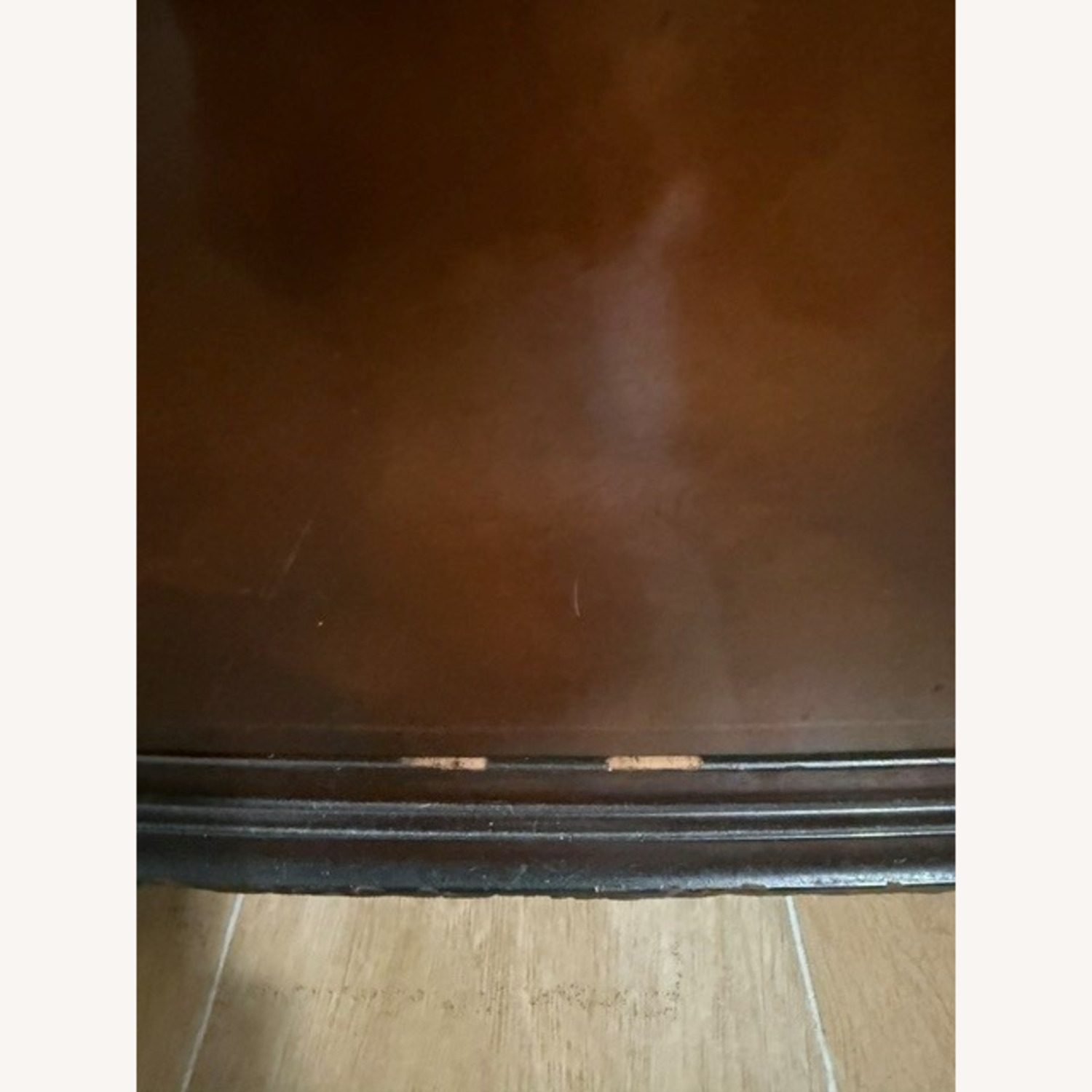 Vintage/Antique Finds Dark Brown Wood Highboy - image-4