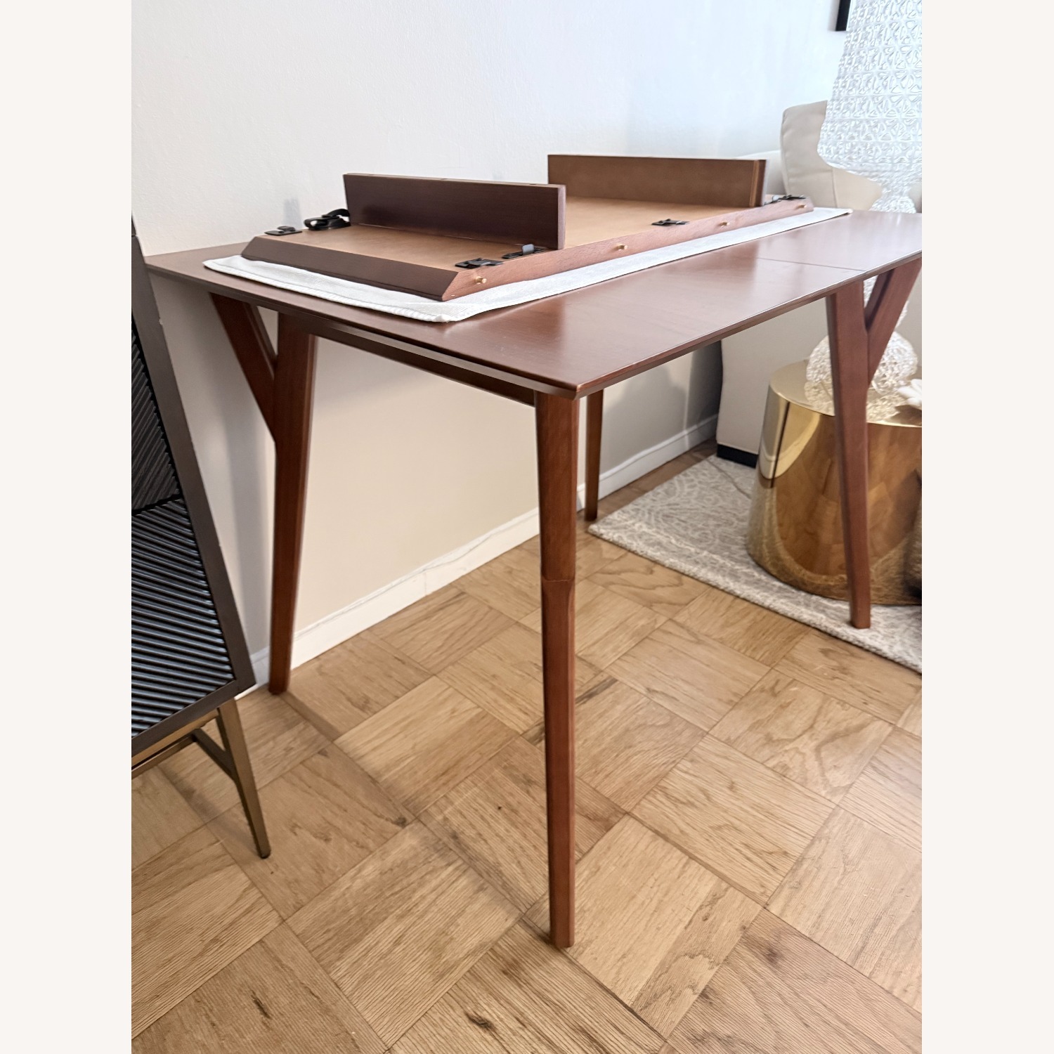 West Elm Mid- Century Extendable Table - image-3