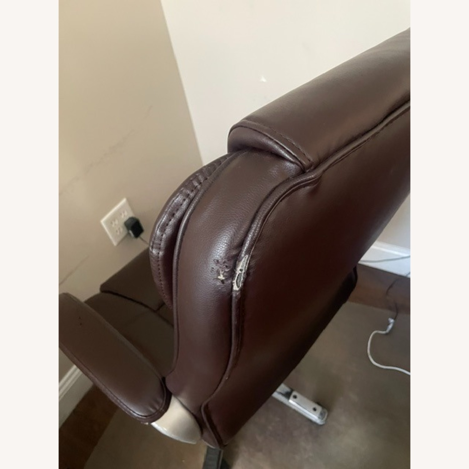 Dark Brown Office Chair - image-4