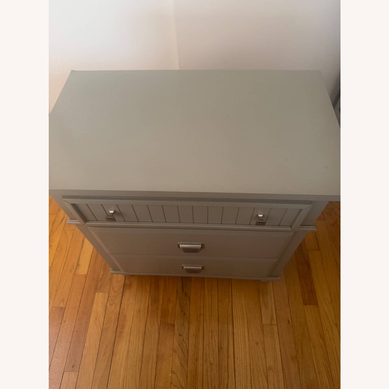 Bob's Discount Furniture Spencer Light Gray Nightstands - image-2