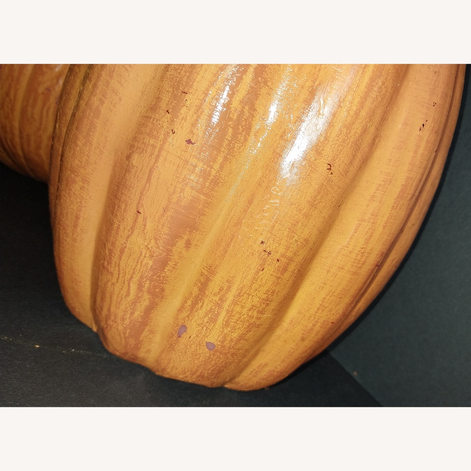 Pottery Barn Pumpkin Candles 2 Different Sizes  - image-10