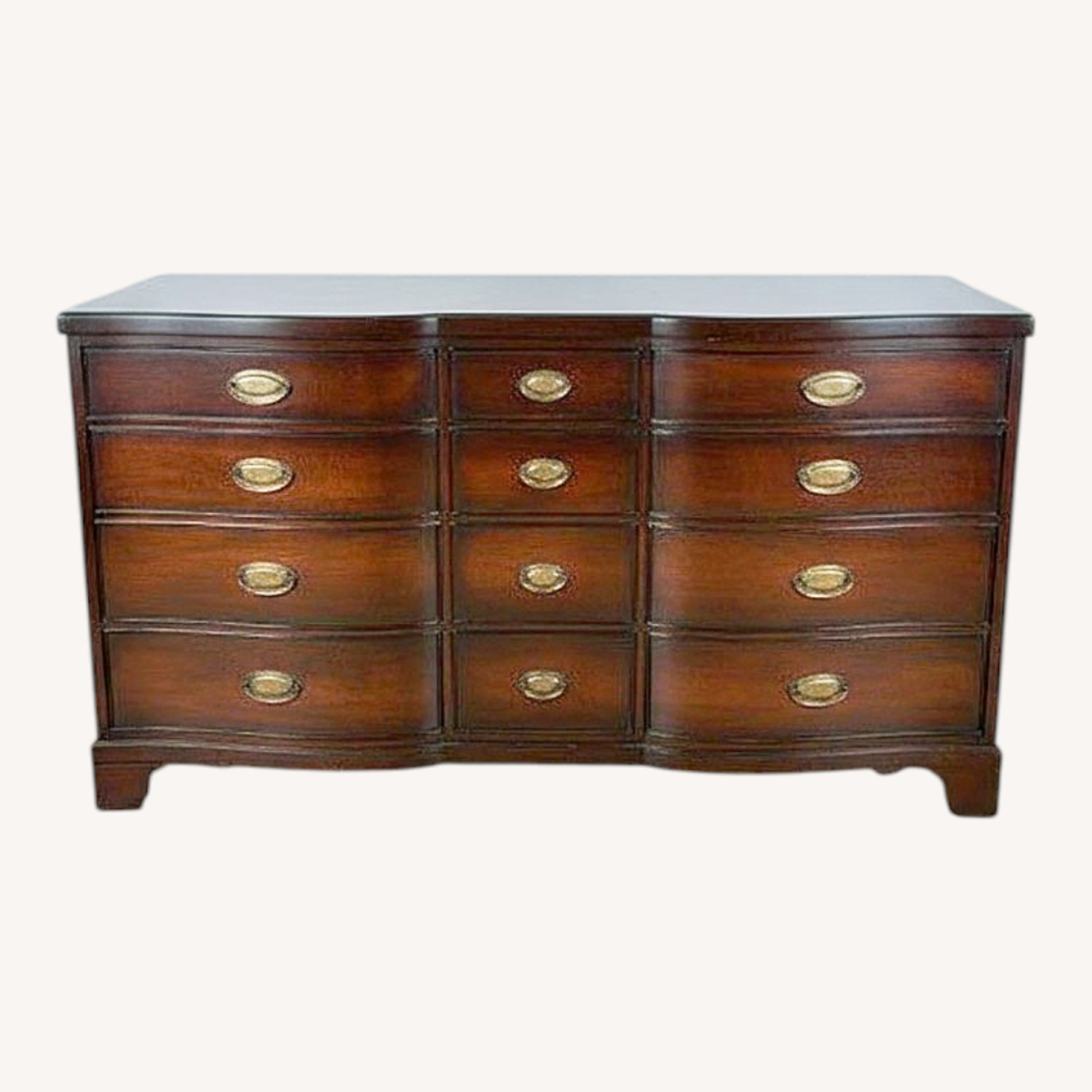 Vintage/Antique Finds Dark Brown Wood Dresser - image-0