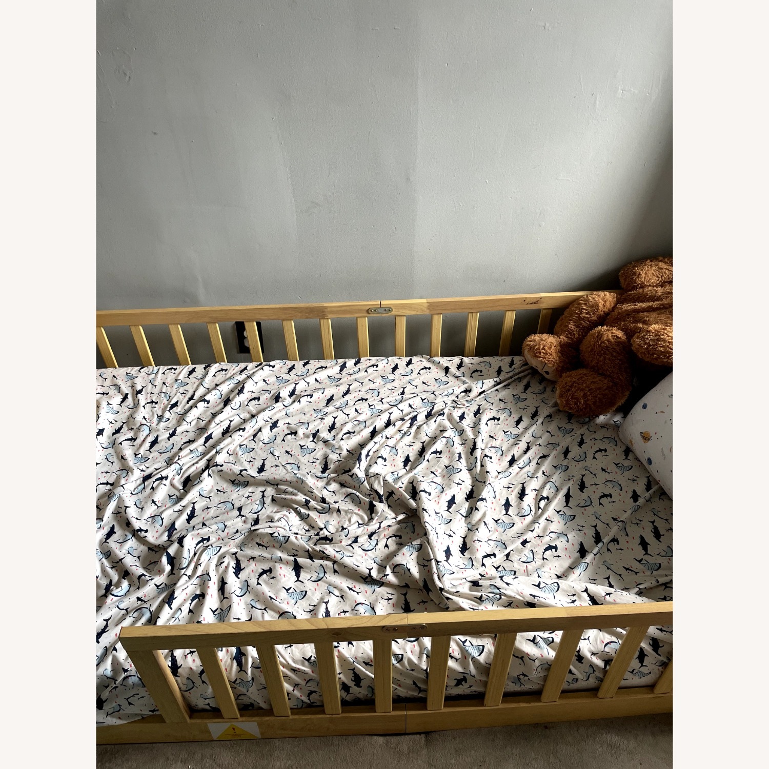 PVWIIK Twin Size Montessori Toddler Floor Bed  - image-4
