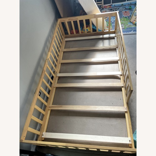 Used PVWIIK Twin Size Montessori Toddler Floor Bed  for sale on AptDeco