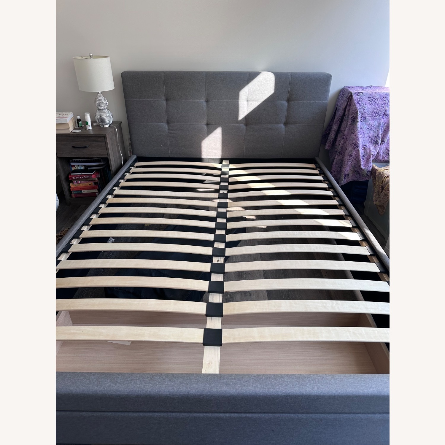 Queen Bed With Drawer - image-2