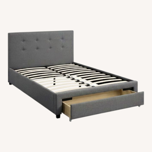 Used Queen Bed With Drawer for sale on AptDeco