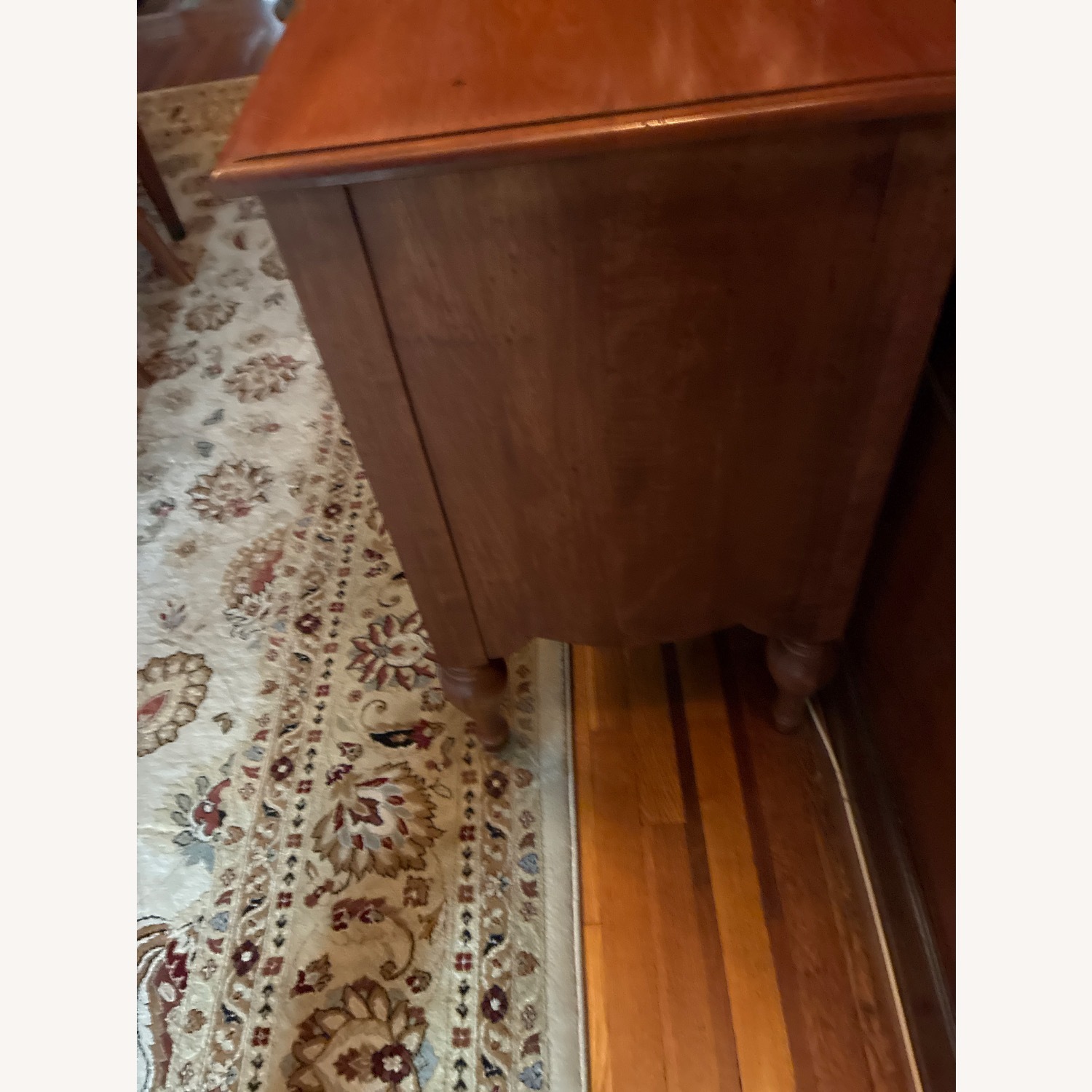 Ethan Allen Dark Brown Wood Buffet - image-3