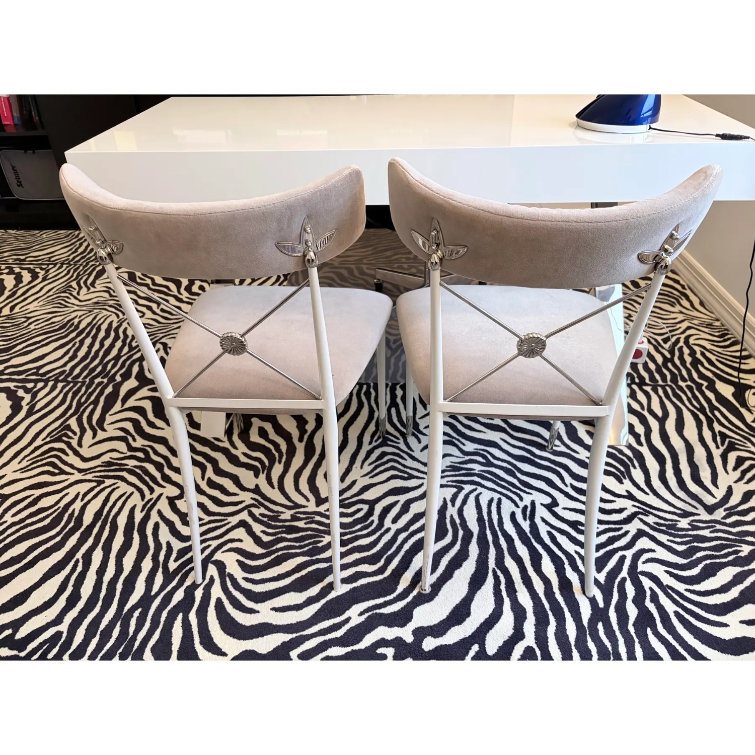 Jonathan Adler Natural Metal Dining Chair - image-3