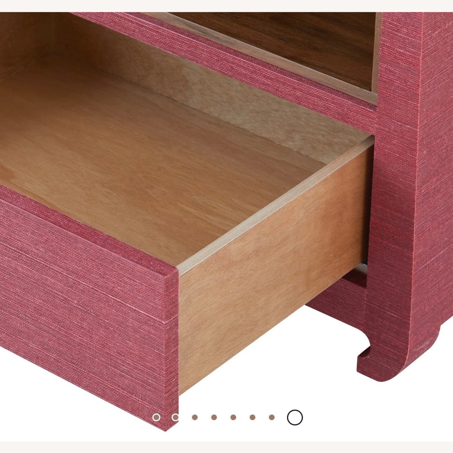 Red Lacquer Side Table - image-8